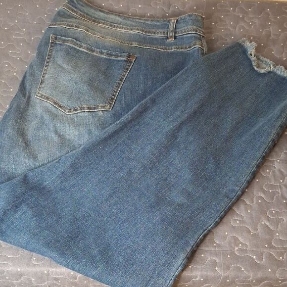 Cato Women's Hi Rise Blue Jeans size 28W - Picture 1 of 6